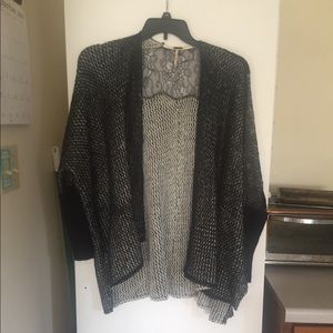 Free People Cardigan Lace